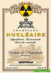 Radioactieve champagne voor VVD en CDA congres